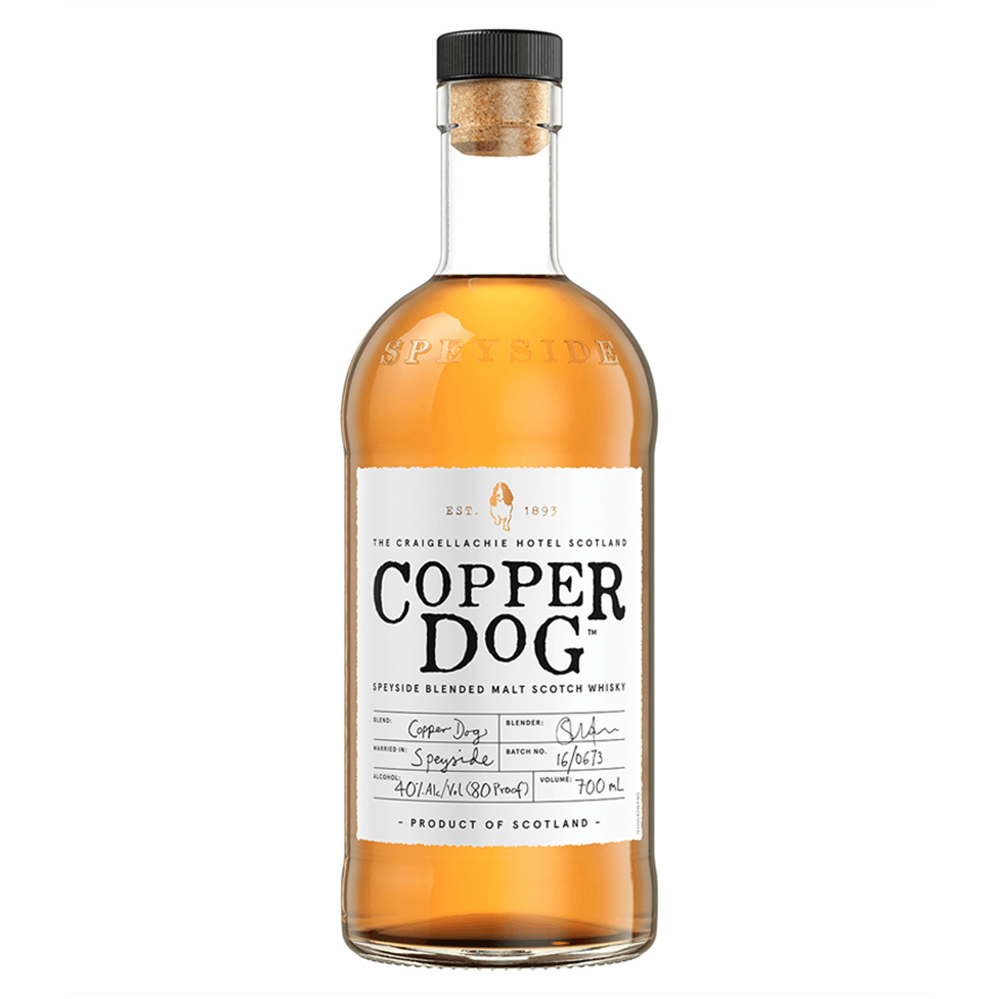 Copper Dog Blended Malt Whisky 700ml
