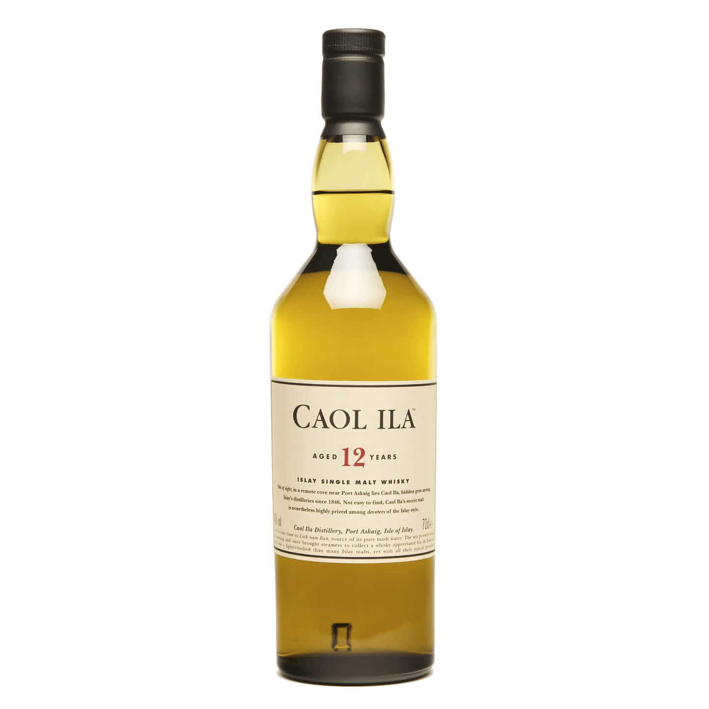 Caol Ila 12 Year Old Single Malt Scotch Whisky 700ml