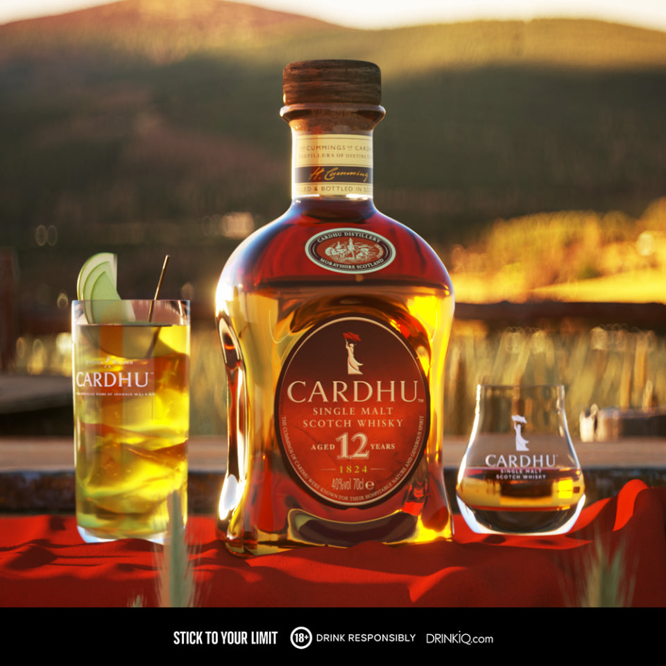 Cardhu 12 Year Old Single Malt Scotch Whisky 1L