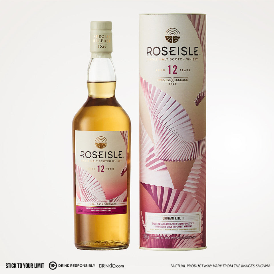 Roseisle 12 Year Old 'Origami Kite II' Single Malt Scotch Whisky 700ml - Special Releases 2024