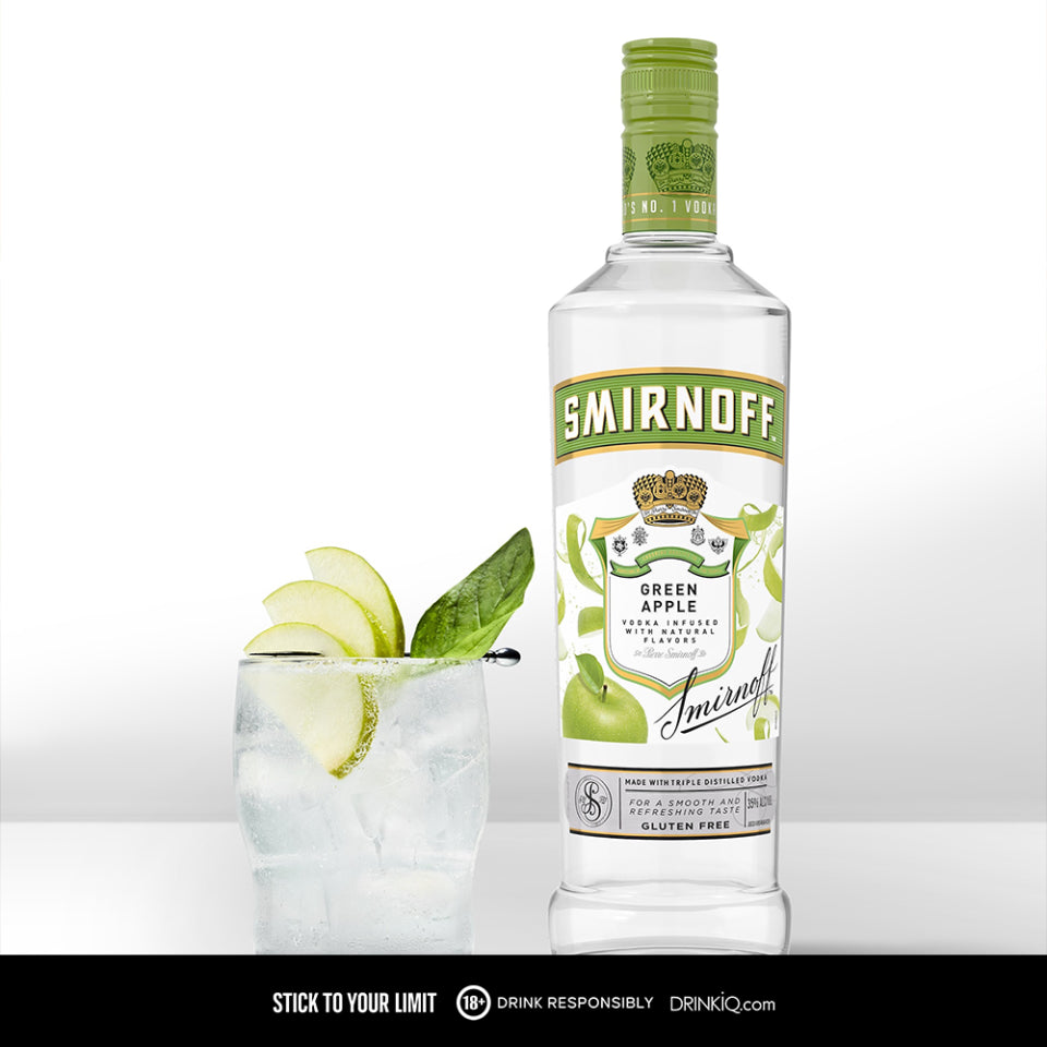 Smirnoff Green Apple Vodka 700ml