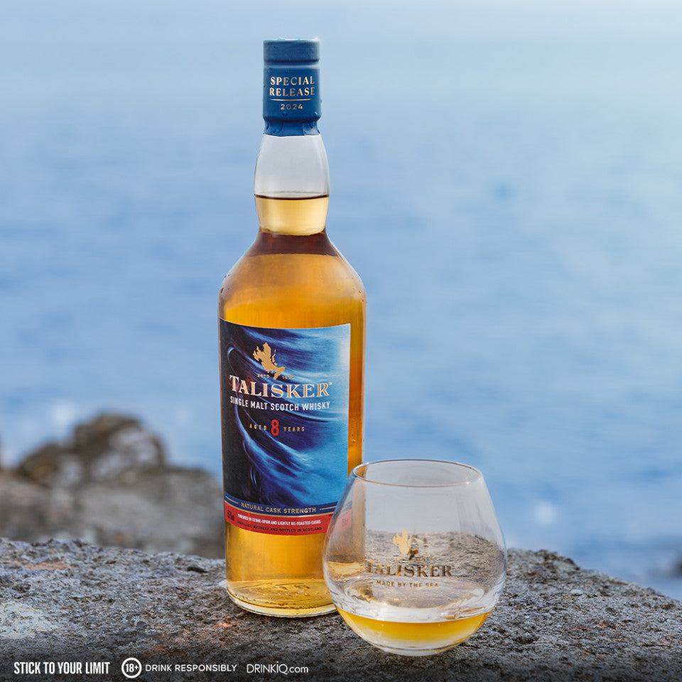 Talisker 8 Year Old 'Tidal Churn' Single Malt Scotch Whisky 700ml - Special Releases 2024