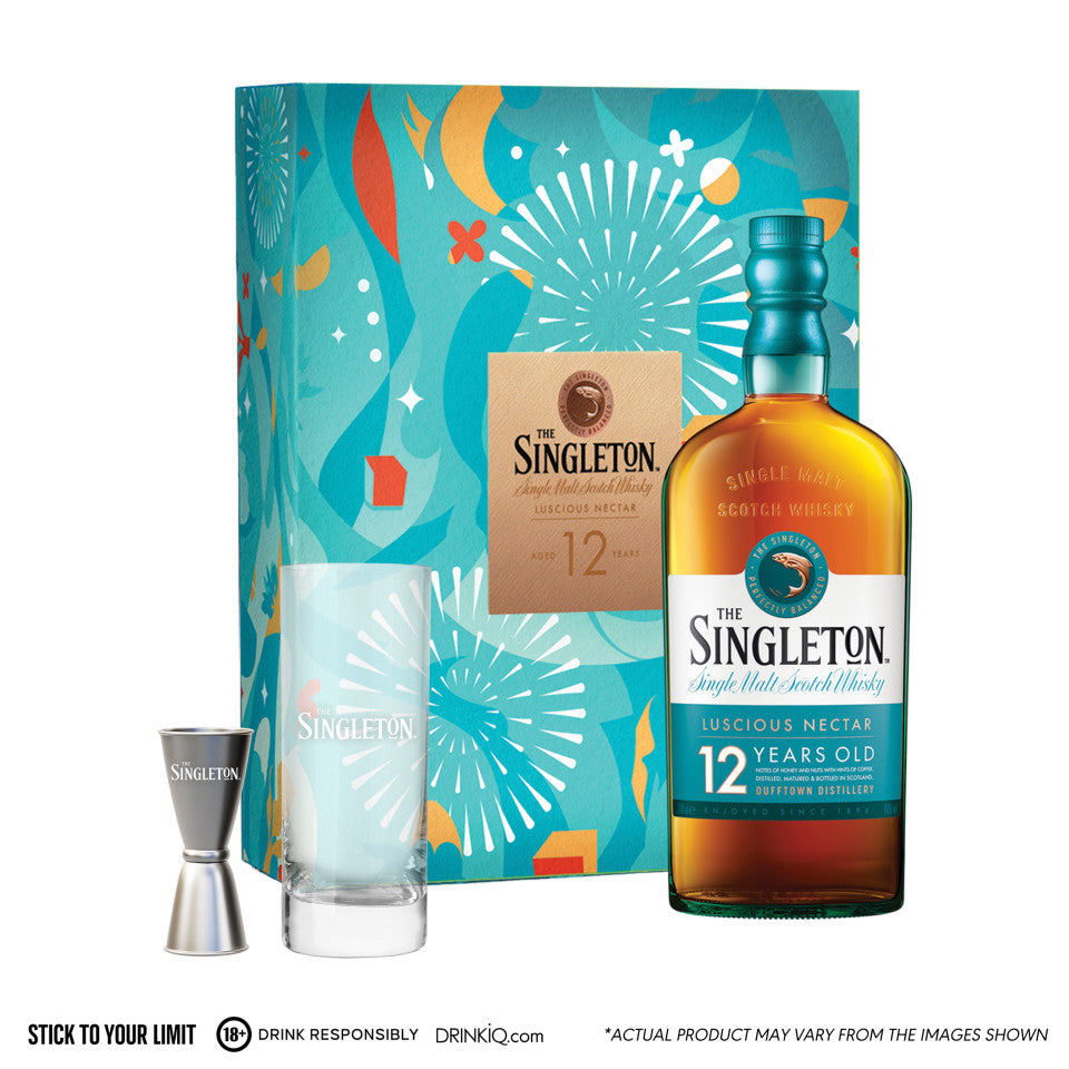 The Singleton of Dufftown 12 Year Old Single Malt Scotch Whisky 700ml - Festive Gift Pack