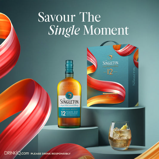 The Singleton of Dufftown 12 Year Old 700ml with (1) Rock Glass