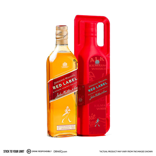 Johnnie Walker Red Label 1L with Pulp Carry Case