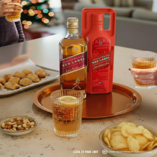 Johnnie Walker Red Label 700ml with Pulp Carry Case