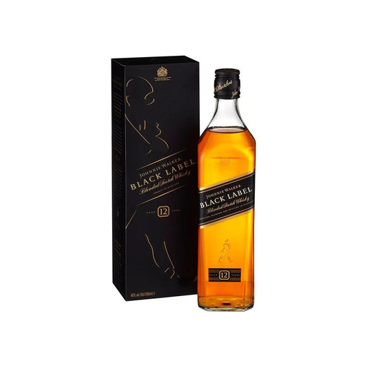 Johnnie Walker Black Label 1L with Gift Bag and Keychain