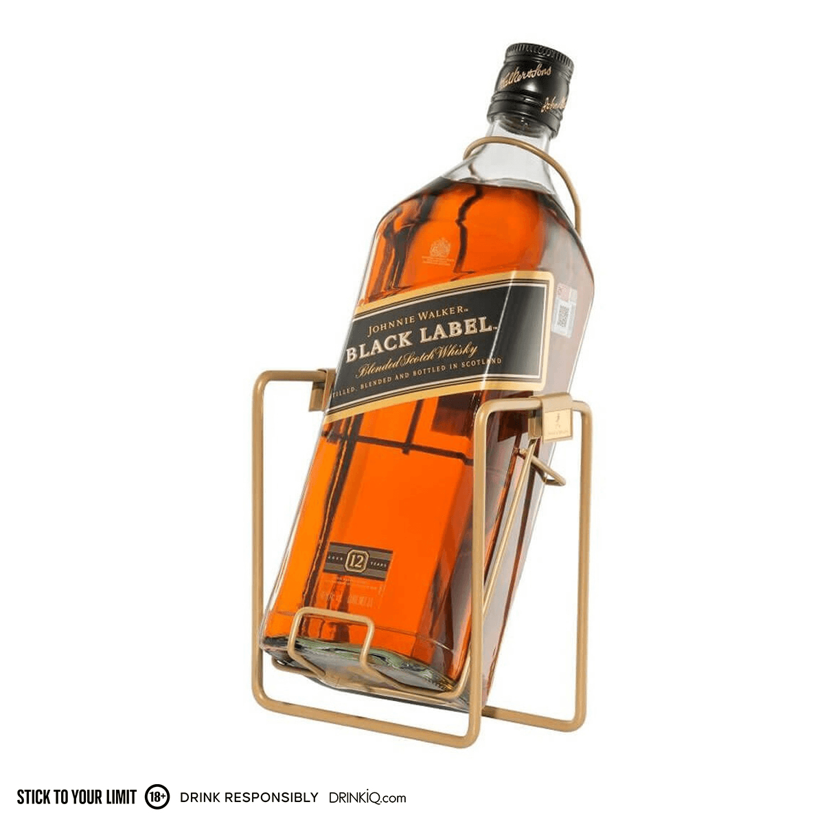 Johnnie Walker Black Label Blended Scotch Whisky 3L