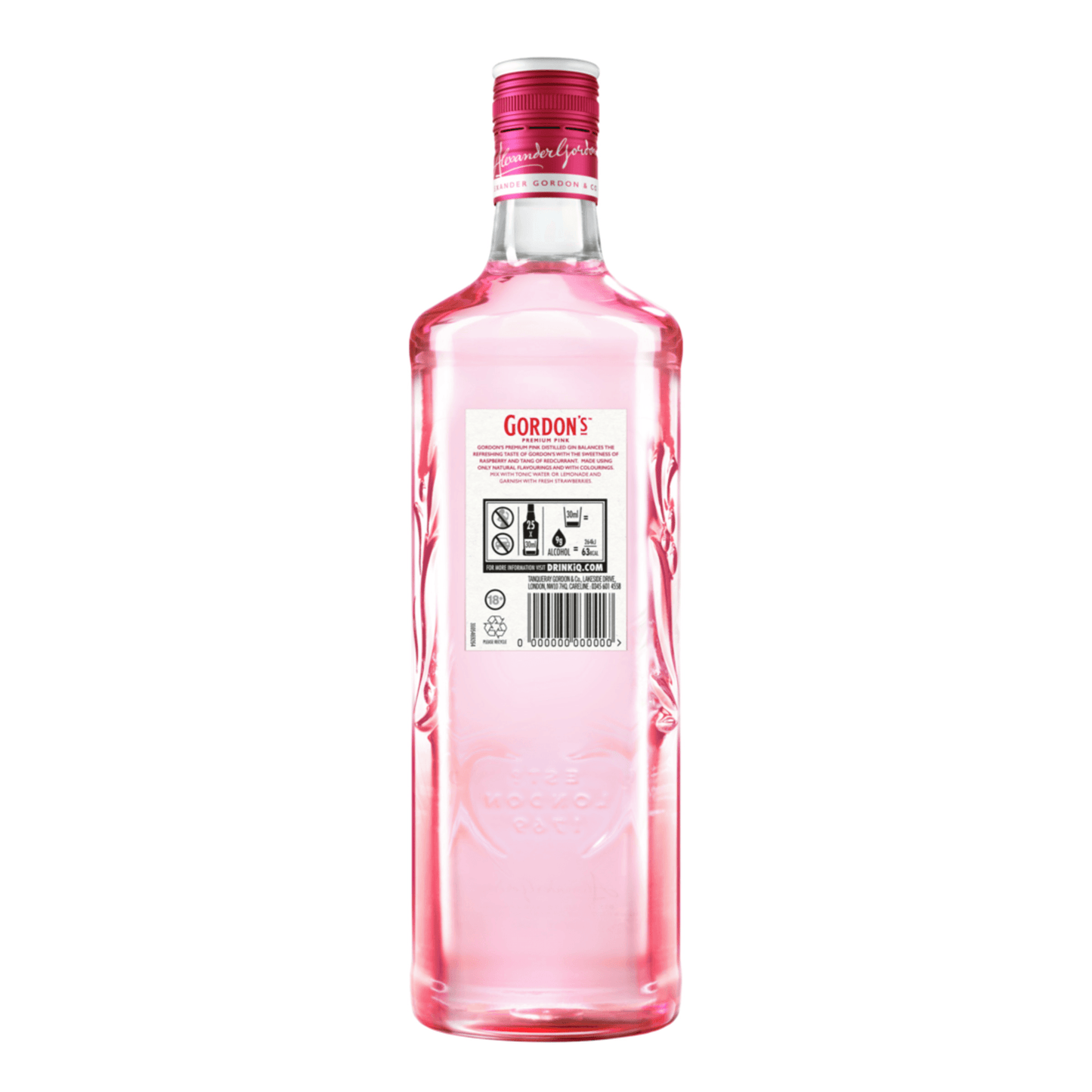 Gordon's Premium Pink Distilled Gin 700ml