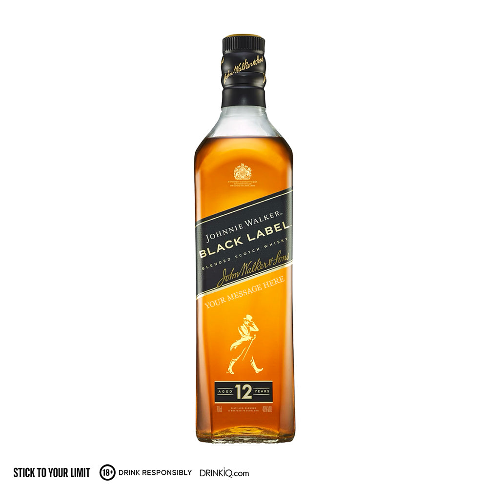 Johnnie Walker Black Label Blended Scotch Whisky 700ml