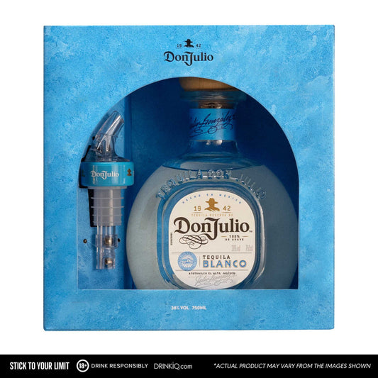 Don Julio Blanco Tequila 750ml - Festive Gift Pack
