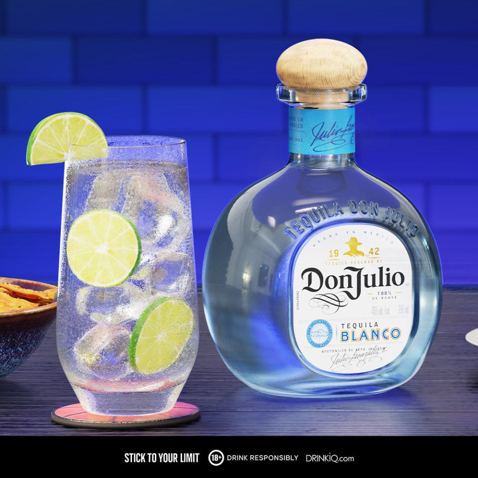 Don Julio Blanco Tequila 750ml - Festive Gift Pack