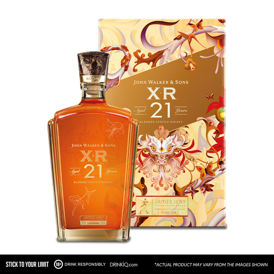 John Walker & Sons XR21 Year of the Wood Dragon 750ml - Limited Edition Design by James Jean