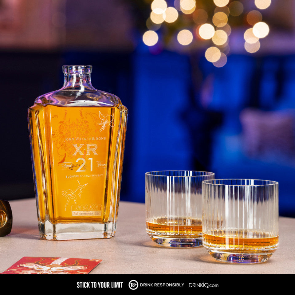 John Walker & Sons XR21 Year of the Wood Dragon 750ml - Limited Edition Design by James Jean
