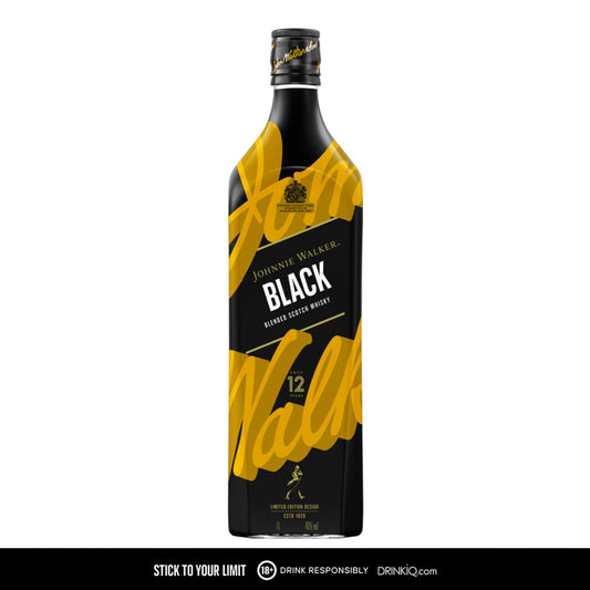 Johnnie Walker Black Label Blended Scotch Whisky 1L - Icons 2022