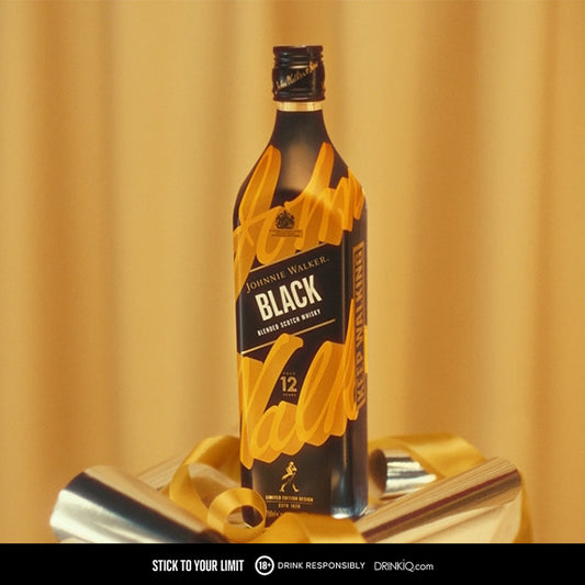 Johnnie Walker Black Label Blended Scotch Whisky 1L - Icons 2022