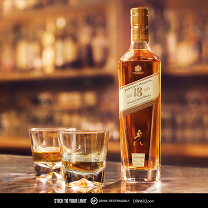 Johnnie Walker 18 Year Old 750ml with Gift Bag and Keychain
