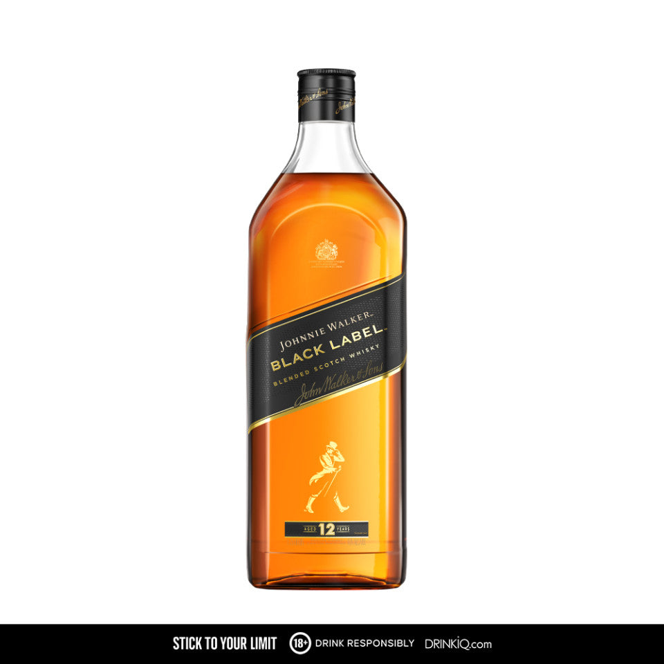 Johnnie Walker Black Label Blended Scotch Whisky 1.75L