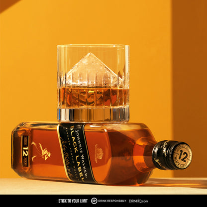 Johnnie Walker Black Label Blended Scotch Whisky 1L
