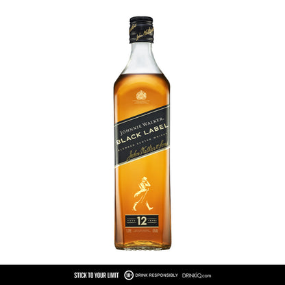 Johnnie Walker Black Label Blended Scotch Whisky 1Liter