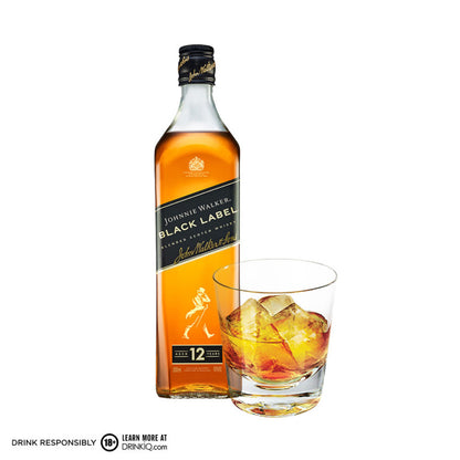 Johnnie Walker Black Label Blended Scotch Whisky 200ml