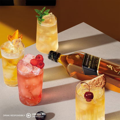 Johnnie Walker Black Label Blended Scotch Whisky 200ml