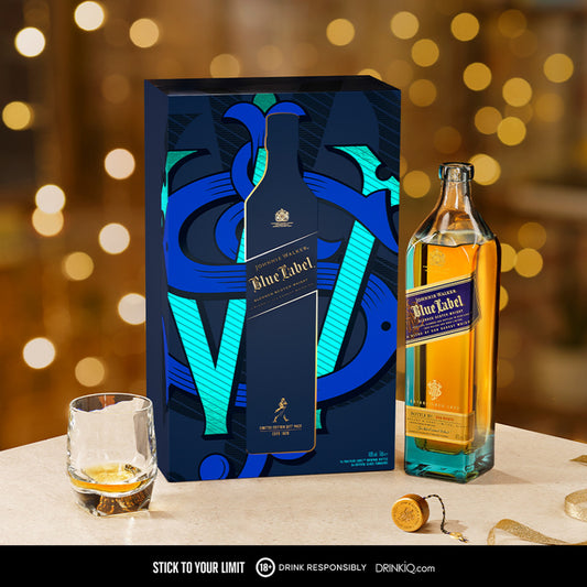 Johnnie Walker Blue Label 750ml Festive Pack