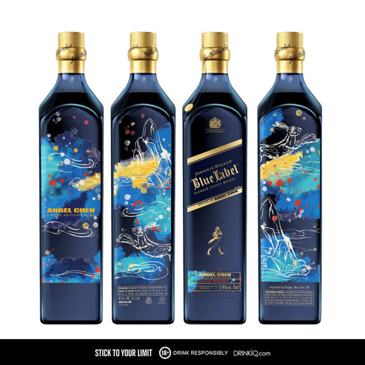 JOHNNIE WALKER BLUE LABEL BLENDED SCOTCH WHISKY, CNY YEAR OF THE RABBIT, 750ML