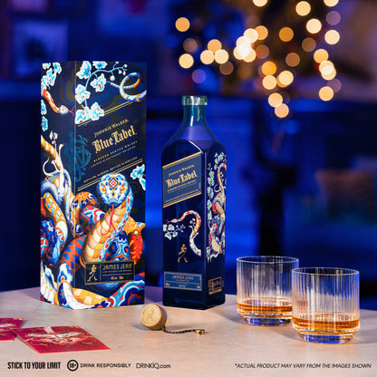 Johnnie Walker Blue Label Year of the Snake 750ml Limited Edition Design by James Jean
