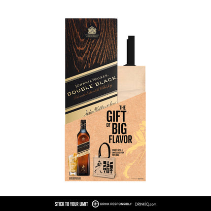 Johnnie Walker Double Black 1L with Tote Bag