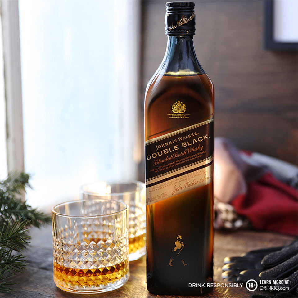 Johnnie Walker Double Black Label Blended Scotch Whisky 1L