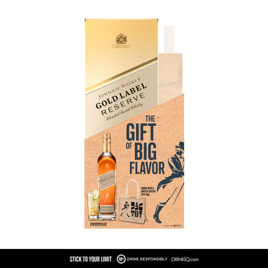 Johnnie Walker Gold Label 750ml with Tote Bag
