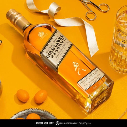 Johnnie Walker Gold Label Reserve 1L with Rocks Glass