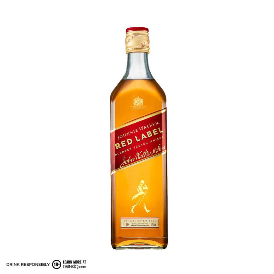 Johnnie Walker Red Label Blended Scotch Whisky 1L