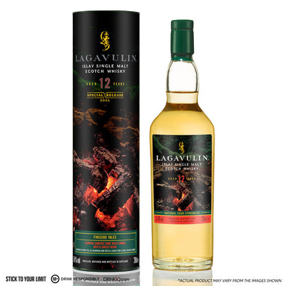 Lagavulin 12 Year Old 'Fireside Tales' Single Malt Scotch Whisky 200ml - Special Releases 2024