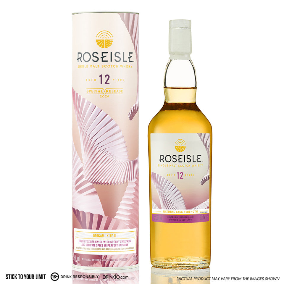 Roseisle 12 Year Old 'Origami Kite II' Single Malt Scotch Whisky 200ml - Special Releases 2024