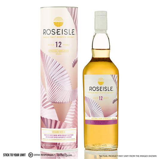 Roseisle 12 Year Old 'Origami Kite II' Single Malt Scotch Whisky 200ml - Special Releases 2024