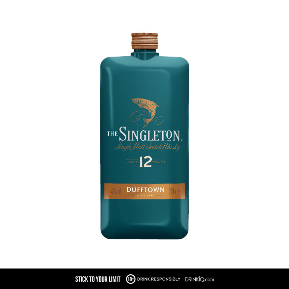 Singleton of Dufftown 12 Year Old Pocket Single Malt Scotch Whisky 200ml