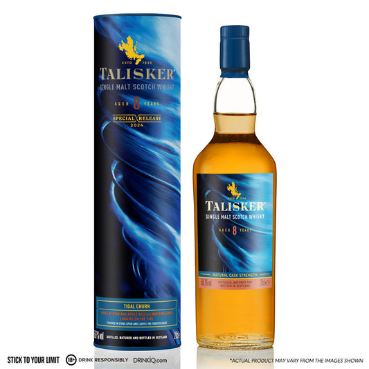 Talisker 8 Year Old 'Tidal Churn' Single Malt Scotch Whisky 200ml - Special Releases 2024